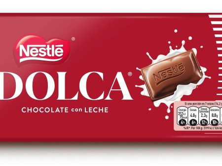 Tabletas de chocolate con leche Nestlé Dolca Discount