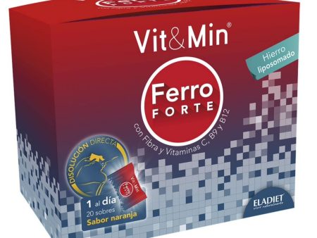 Eladiet Vit & Min Ferro Forte - 20 tabletas Sale