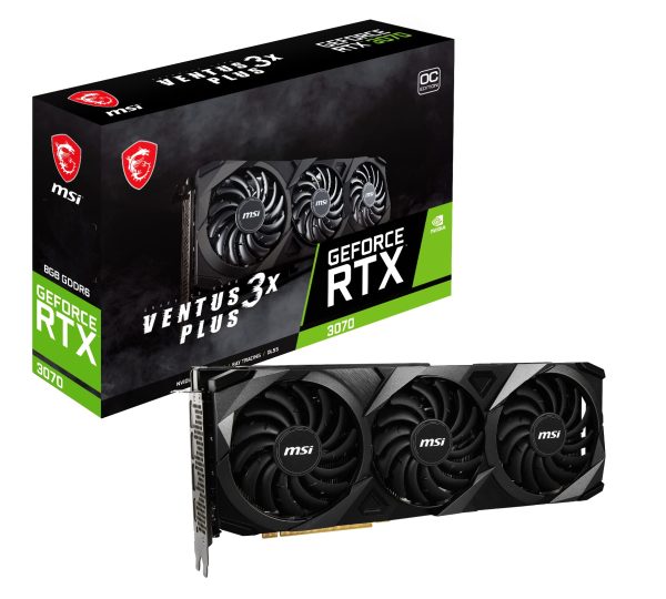 MSI GeForce RTX 3070 VENTUS 3X OC Tarjeta Gráfica Reacondicionado Discount