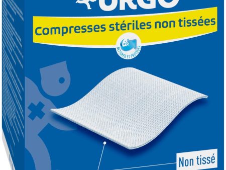 Urgo Compresas Estériles No Tejidas 10 x 10 cm Caja 50 Embalaje Deteriorado Supply