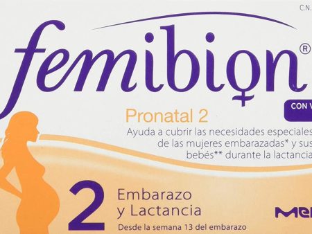 Femibion Pronatal 2 Complemento Alimenticio, 60 Tabletas Embalaje Deteriorado Online Hot Sale