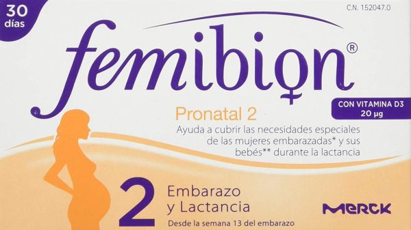 Femibion Pronatal 2 Complemento Alimenticio, 60 Tabletas Embalaje Deteriorado Online Hot Sale