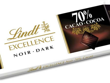 Tabletas de chocolate Lindt Excellence 70% cacao, 35gr Online Hot Sale