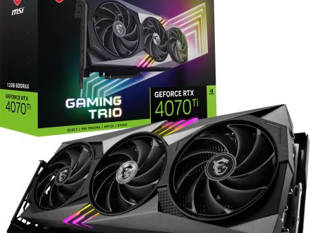 MSI GeForce RTX 4070 Ti GAMING TRIO 12G Tarjeta Gráfica Reacondicionado Online