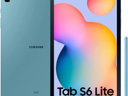 Samsung Galaxy Tab S6 Lite - Tablet de 10.4” (Procesador Qualcomm Snapdragon 720G, 4 GB RAM, 64GB Almacenamiento, Wifi, Android 12) Azul - Versión española Caja Abierta For Sale