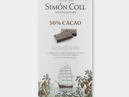 Simón Coll - Chocolate Negro 50% Cacao Gourmet (85gr) – Sin Gluten Online