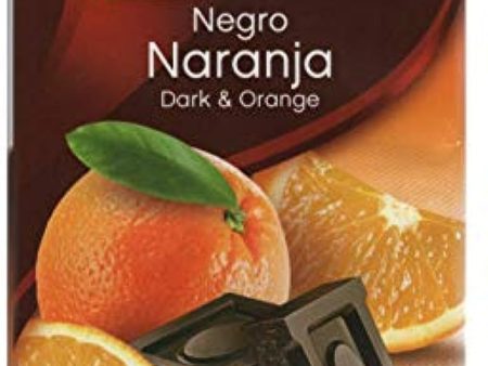 Tableta de chocolate negro con naranja sin azúcar y sin gluten (Cad: 04 11 2023) Supply